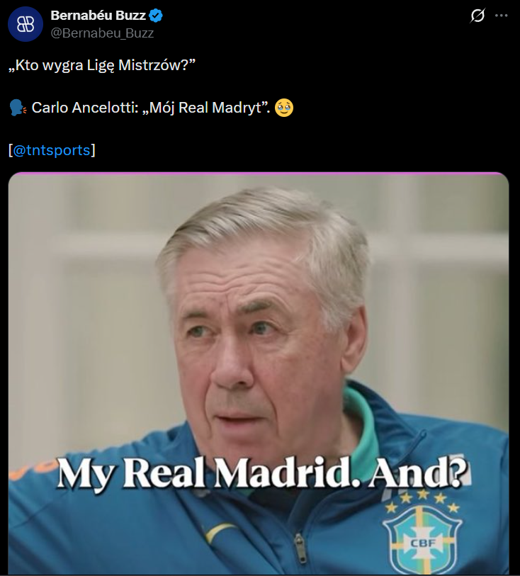 Carlo Ancelotti TYPUJE kto WYGRA w tym sezonie Ligę Mistrzów! Włoch stawia na...
